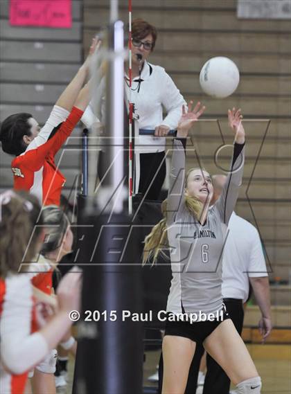 Thumbnail 2 in Corona del Sol vs Hamilton (Gilbert Invitational) photogallery.