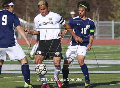 Thumbnail 2 in Bellarmine College Prep vs. Watsonville (CIF CCS D1 Final) photogallery.