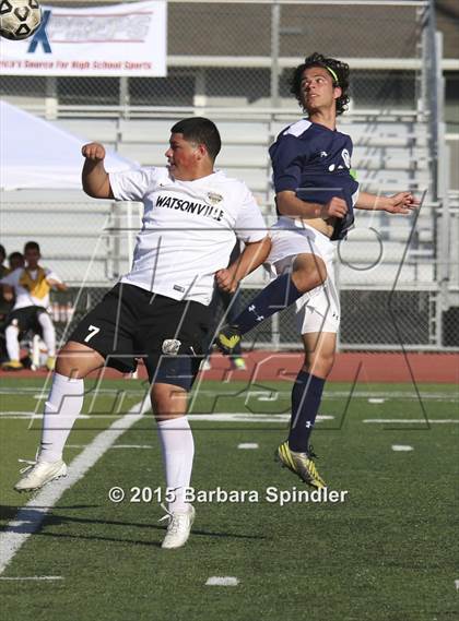 Thumbnail 3 in Bellarmine College Prep vs. Watsonville (CIF CCS D1 Final) photogallery.