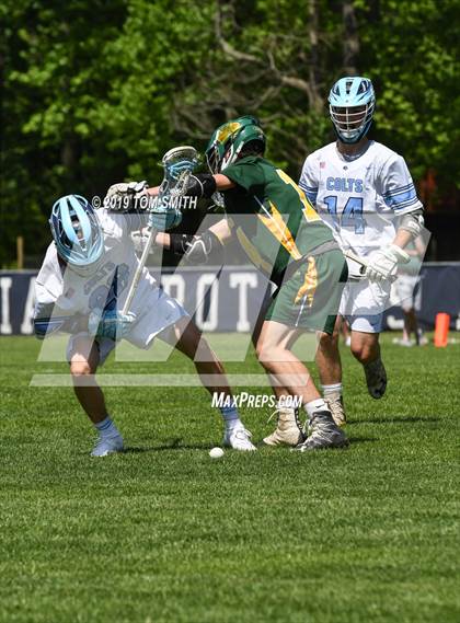 Thumbnail 3 in Christian Brothers Academy vs Red Bank Catholic (NJSIAA Round 1 Playoff) photogallery.