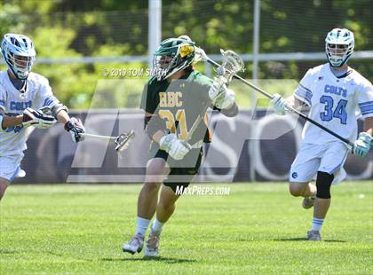 Thumbnail 1 in Christian Brothers Academy vs Red Bank Catholic (NJSIAA Round 1 Playoff) photogallery.