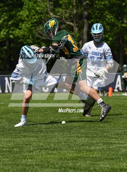 Thumbnail 1 in Christian Brothers Academy vs Red Bank Catholic (NJSIAA Round 1 Playoff) photogallery.
