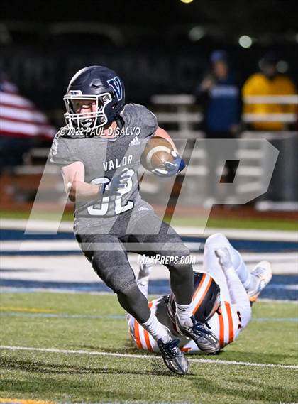 Thumbnail 2 in Legend @ Valor Christian (CHSAA 5A 2nd Round) photogallery.