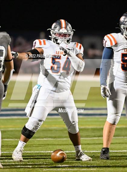 Thumbnail 1 in Legend @ Valor Christian (CHSAA 5A 2nd Round) photogallery.