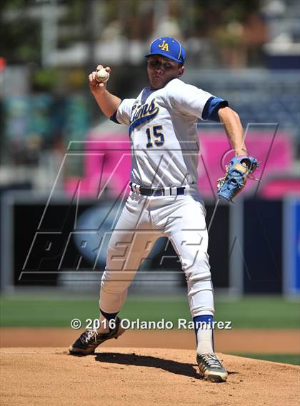 Thumbnail 1 in Maranatha Christian vs San Diego Jewish Academy (Petco Park) photogallery.