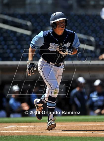 Thumbnail 1 in Maranatha Christian vs San Diego Jewish Academy (Petco Park) photogallery.