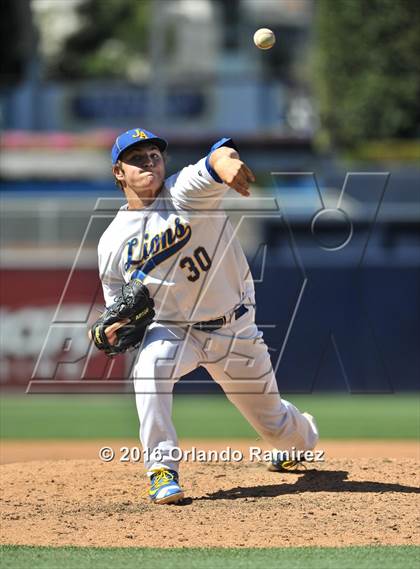 Thumbnail 3 in Maranatha Christian vs San Diego Jewish Academy (Petco Park) photogallery.