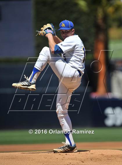 Thumbnail 1 in Maranatha Christian vs San Diego Jewish Academy (Petco Park) photogallery.