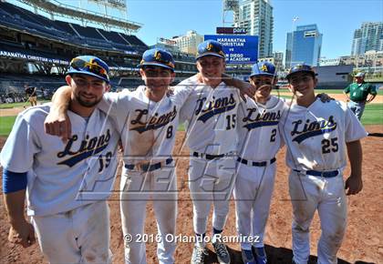 Thumbnail 3 in Maranatha Christian vs San Diego Jewish Academy (Petco Park) photogallery.