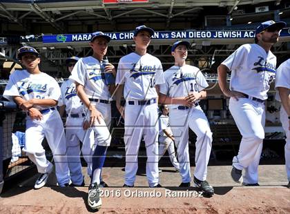 Thumbnail 1 in Maranatha Christian vs San Diego Jewish Academy (Petco Park) photogallery.