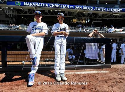 Thumbnail 1 in Maranatha Christian vs San Diego Jewish Academy (Petco Park) photogallery.