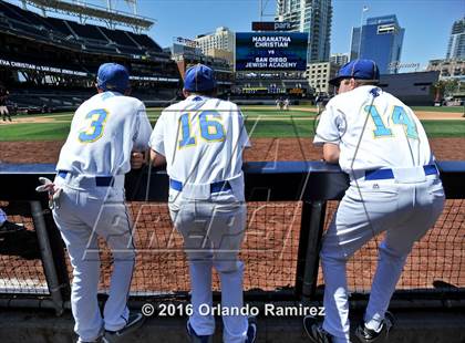 Thumbnail 3 in Maranatha Christian vs San Diego Jewish Academy (Petco Park) photogallery.