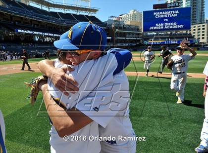 Thumbnail 1 in Maranatha Christian vs San Diego Jewish Academy (Petco Park) photogallery.
