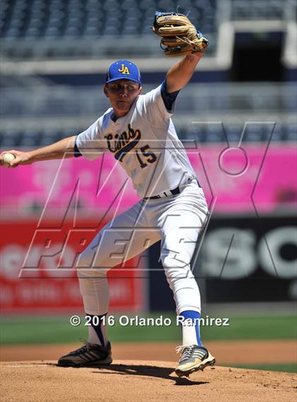 Thumbnail 1 in Maranatha Christian vs San Diego Jewish Academy (Petco Park) photogallery.