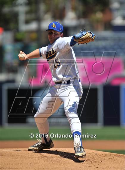 Thumbnail 1 in Maranatha Christian vs San Diego Jewish Academy (Petco Park) photogallery.