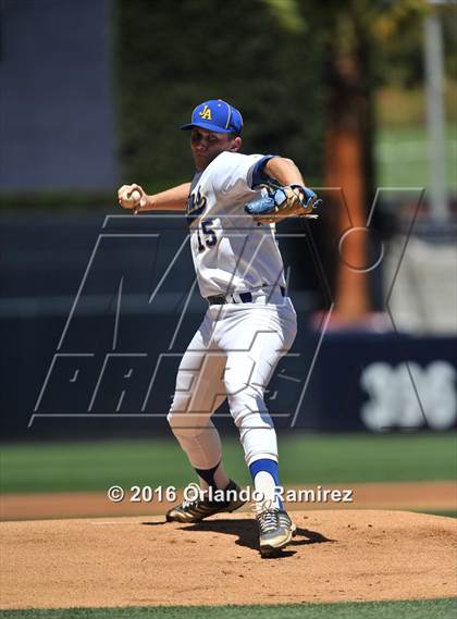 Thumbnail 3 in Maranatha Christian vs San Diego Jewish Academy (Petco Park) photogallery.