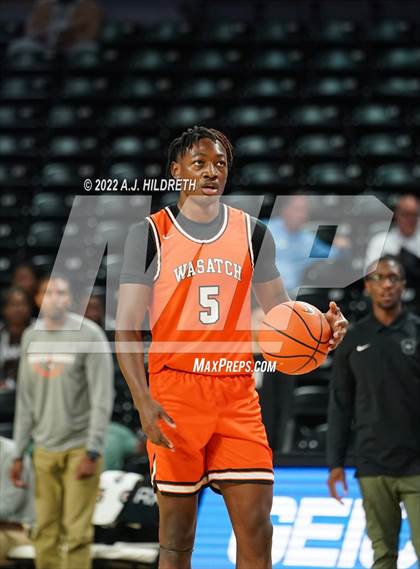 Thumbnail 2 in Oak Hill Academy vs. Wasatch Academy (Air Capital Hoopfest) photogallery.