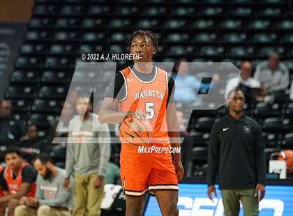 Thumbnail 1 in Oak Hill Academy vs. Wasatch Academy (Air Capital Hoopfest) photogallery.
