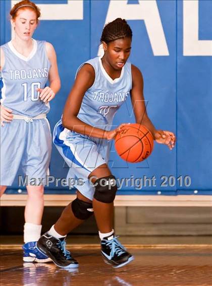 Thumbnail 1 in St. Stephen's Episcopal vs Trinity Valley (Southwest Prep Tournament) photogallery.