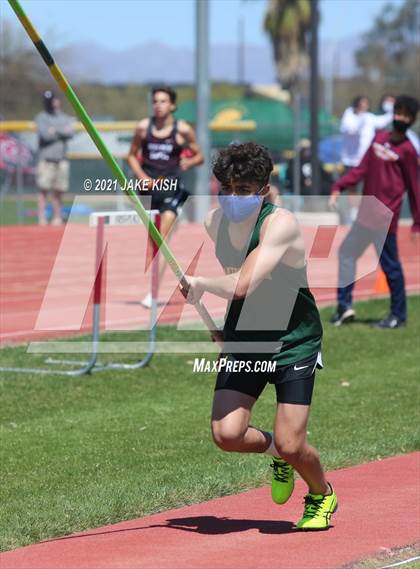 Thumbnail 3 in Salpointe Catholic State Qualifier Varsity Boys photogallery.