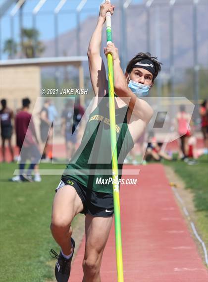 Thumbnail 3 in Salpointe Catholic State Qualifier Varsity Boys photogallery.