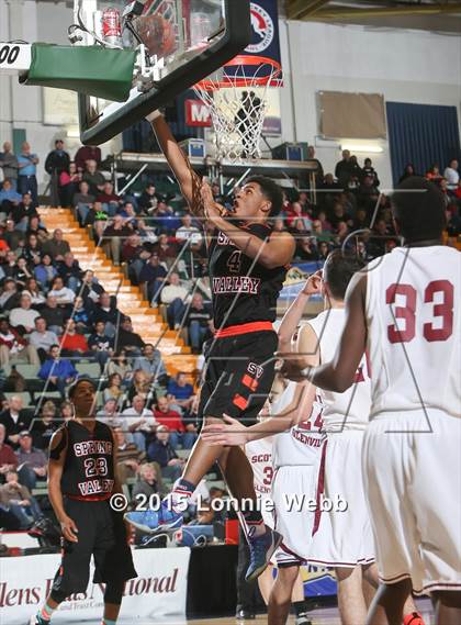 Thumbnail 2 in Spring Valley vs Scotia-Glenville (NYSPHSAA Class A Semifinal) photogallery.