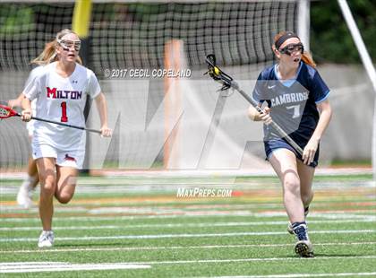 Thumbnail 3 in Milton vs. Cambridge (GHSA 6A-7A Final) photogallery.