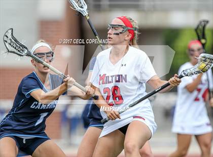 Thumbnail 3 in Milton vs. Cambridge (GHSA 6A-7A Final) photogallery.