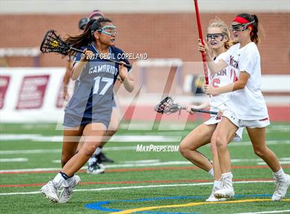Thumbnail 2 in Milton vs. Cambridge (GHSA 6A-7A Final) photogallery.