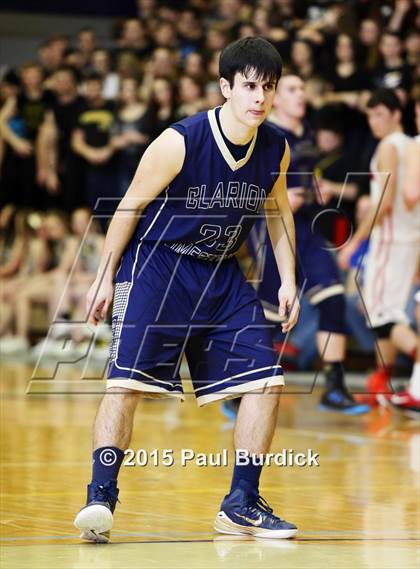 Thumbnail 2 in Clarion-Limestone vs. Cameron County (District IX A Championship) photogallery.