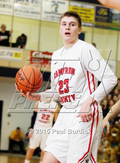 Thumbnail 2 in Clarion-Limestone vs. Cameron County (District IX A Championship) photogallery.