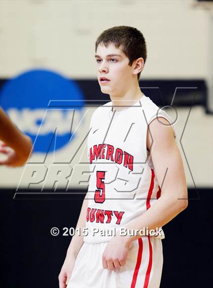 Thumbnail 3 in Clarion-Limestone vs. Cameron County (District IX A Championship) photogallery.