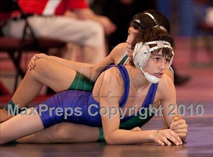 Thumbnail 3 in CIF State Wrestling Championships (Day 2 - Round 1) photogallery.
