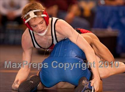 Thumbnail 3 in CIF State Wrestling Championships (Day 2 - Round 1) photogallery.