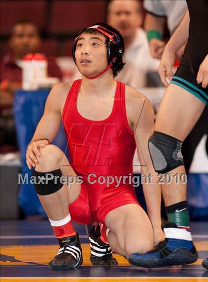 Thumbnail 3 in CIF State Wrestling Championships (Day 2 - Round 1) photogallery.