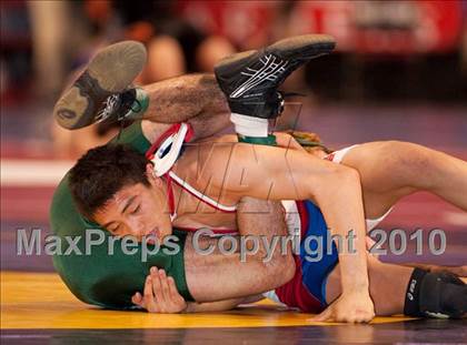 Thumbnail 1 in CIF State Wrestling Championships (Day 2 - Round 1) photogallery.