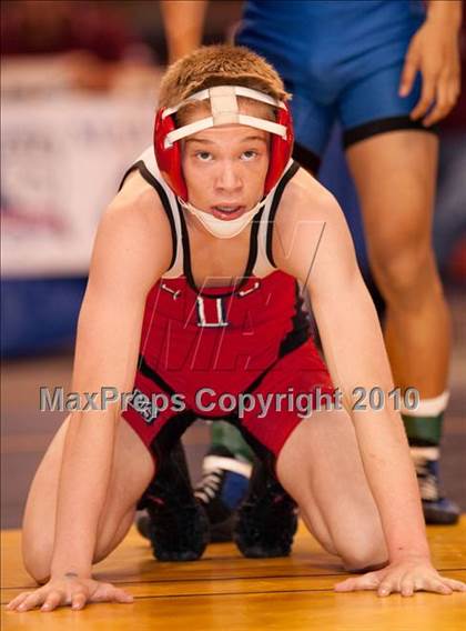 Thumbnail 3 in CIF State Wrestling Championships (Day 2 - Round 1) photogallery.