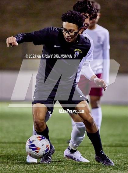 Thumbnail 3 in Lincoln vs. Golden Valley (CIF SJS D3 Final) photogallery.