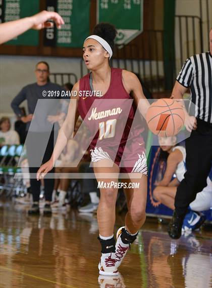 Thumbnail 1 in Cardinal Newman vs. La Jolla Country Day (St. Mary's Stockton MLK Showcase) photogallery.