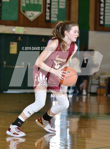 Thumbnail 1 in Cardinal Newman vs. La Jolla Country Day (St. Mary's Stockton MLK Showcase) photogallery.