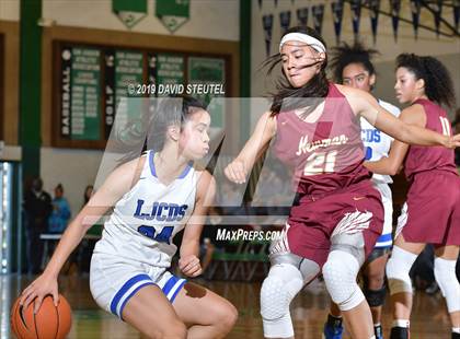 Thumbnail 1 in Cardinal Newman vs. La Jolla Country Day (St. Mary's Stockton MLK Showcase) photogallery.
