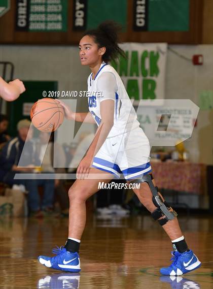 Thumbnail 2 in Cardinal Newman vs. La Jolla Country Day (St. Mary's Stockton MLK Showcase) photogallery.