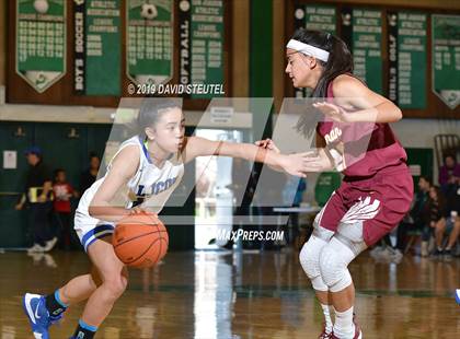 Thumbnail 3 in Cardinal Newman vs. La Jolla Country Day (St. Mary's Stockton MLK Showcase) photogallery.