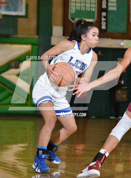 Thumbnail 1 in Cardinal Newman vs. La Jolla Country Day (St. Mary's Stockton MLK Showcase) photogallery.