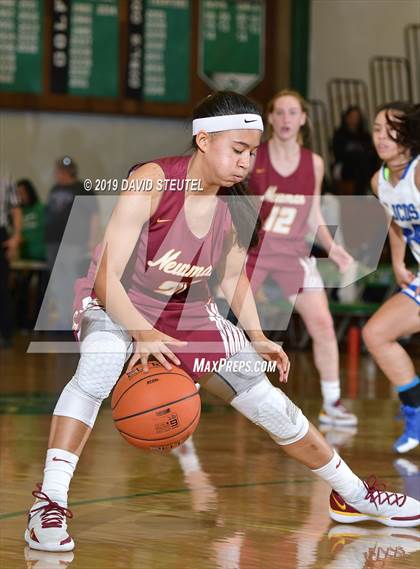 Thumbnail 2 in Cardinal Newman vs. La Jolla Country Day (St. Mary's Stockton MLK Showcase) photogallery.