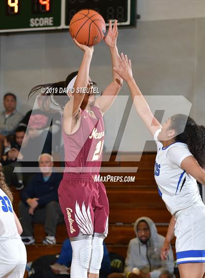 Thumbnail 1 in Cardinal Newman vs. La Jolla Country Day (St. Mary's Stockton MLK Showcase) photogallery.