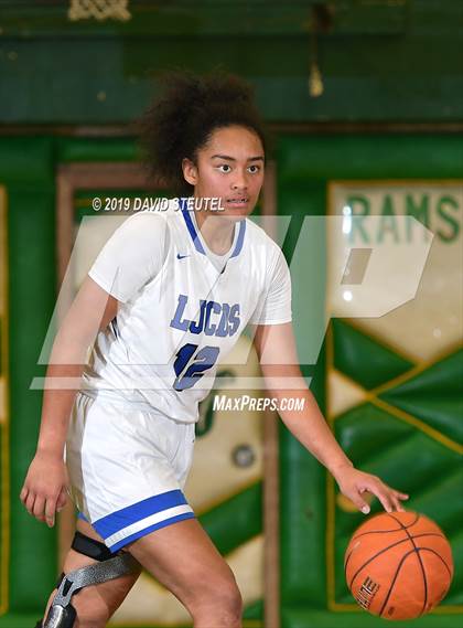 Thumbnail 1 in Cardinal Newman vs. La Jolla Country Day (St. Mary's Stockton MLK Showcase) photogallery.
