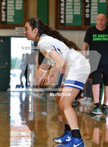Thumbnail 3 in Cardinal Newman vs. La Jolla Country Day (St. Mary's Stockton MLK Showcase) photogallery.