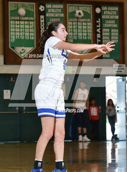 Thumbnail 1 in Cardinal Newman vs. La Jolla Country Day (St. Mary's Stockton MLK Showcase) photogallery.