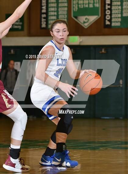 Thumbnail 1 in Cardinal Newman vs. La Jolla Country Day (St. Mary's Stockton MLK Showcase) photogallery.